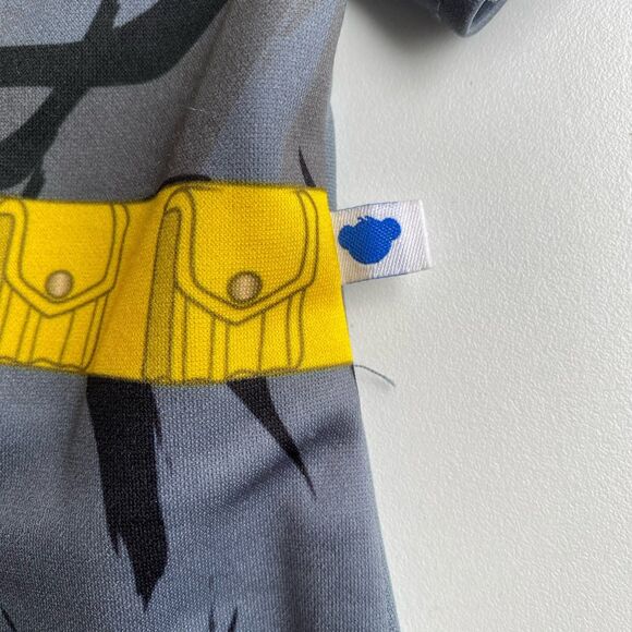 Build A Bear BAB Batman Clothes Outfit One Piece DC Comics Gray For‎ Plush - Picture 3 of 5